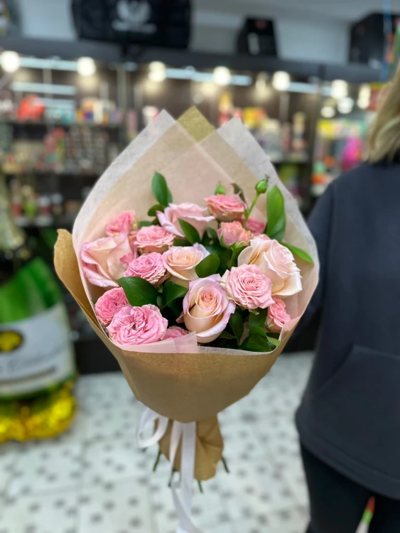 Букет Розовый Шарм